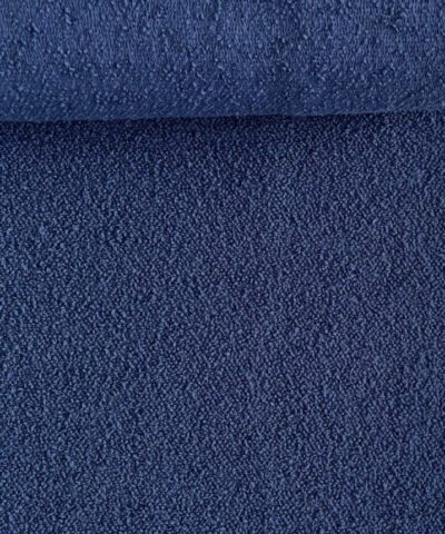 Bouclé lilablauw meubelstof