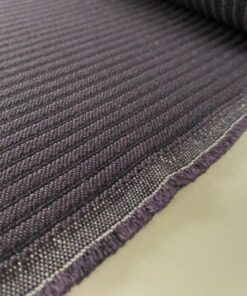 Torri Lana purple and black ribbed texture