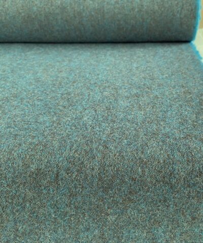 Camira Synergy LDS58 Family turquoise bruingrijs