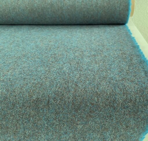 Camira Synergy LDS58 Family turquoise bruingrijs