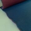 Kvadrat Febrik Plecto Harbor Red 0874 petrol blauw donker rood