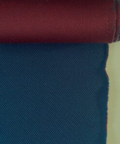 Kvadrat Febrik Plecto Harbor Red 0874 petrol blauw donker rood