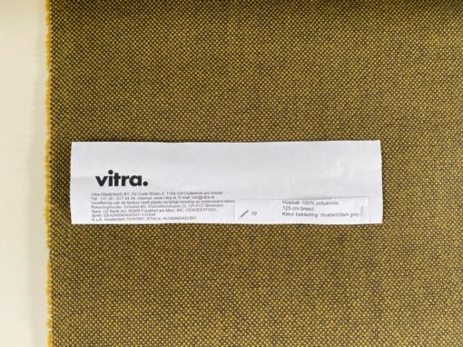 Vitra Hopsak 19 Mustard Dark Grey mosterdgeel grijs