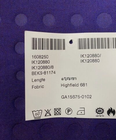 Kvadrat Highfield 681 paars