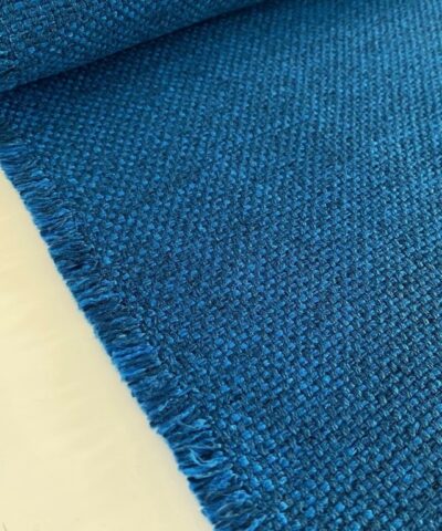 meubelstof donkerblauw felblauw