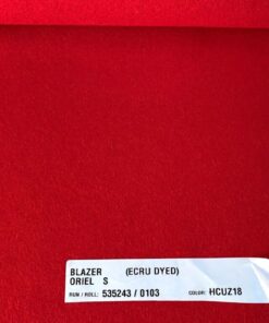 Camira Blazer CUZ18 Oriel rood