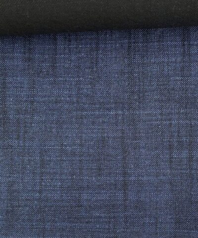 meubelstof paarsblauw zwart