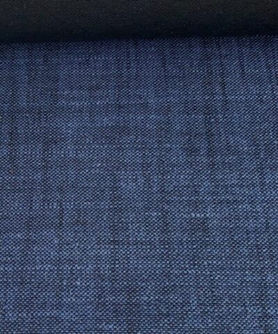 meubelstof paarsblauw zwart