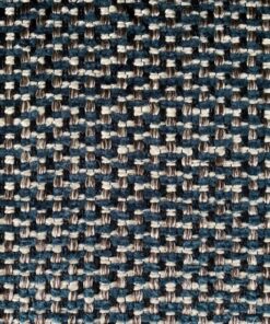Casamance Flow Petrole petrol creme zilver bruin
