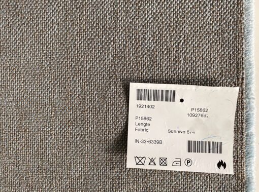 Kvadrat Sunniva 2 674 bruin lichtblauw