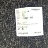 Kvadrat Sahco Zero 013 zwart grijs bouclé coupon