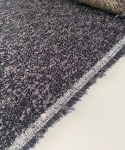 Kvadrat Sahco Zero 013 black and grey bouclé remnant