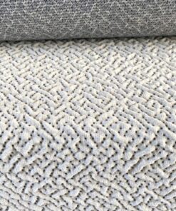 Kvadrat Vale 112 cream and black 3D pattern