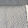 Kvadrat Vale 112 creme zwart 3-D patroon