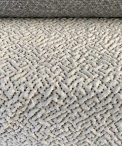 Kvadrat Vale 112 cream and black 3D pattern