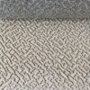 Kvadrat Vale 112 creme zwart 3-D patroon