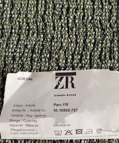 Zimmer + Rohde Parc FR 797 groen zwart