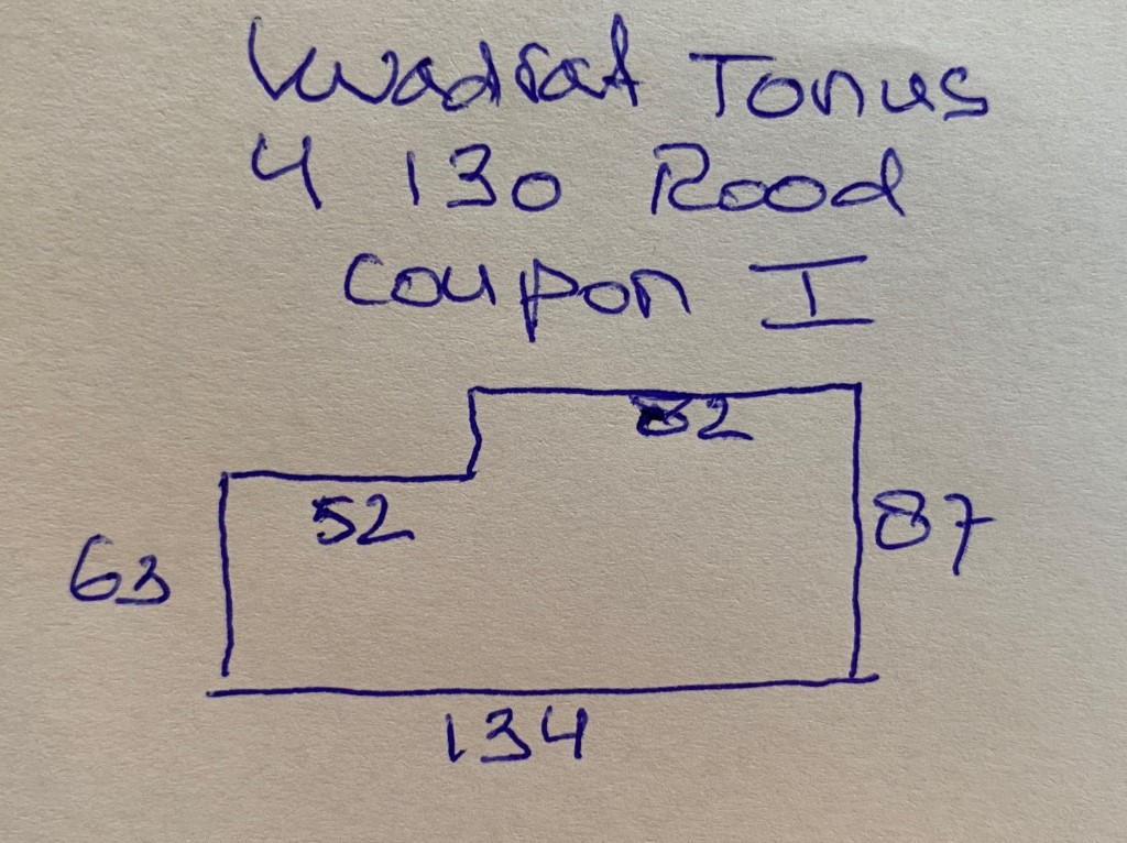 Kvadrat Tonus 4 130 rood