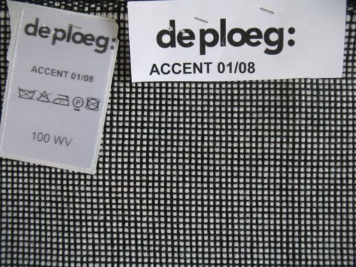 De Ploeg Accent 01/08 zwart creme