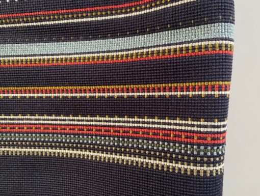 Maharam Point 002 Black and Coral Paul Smith