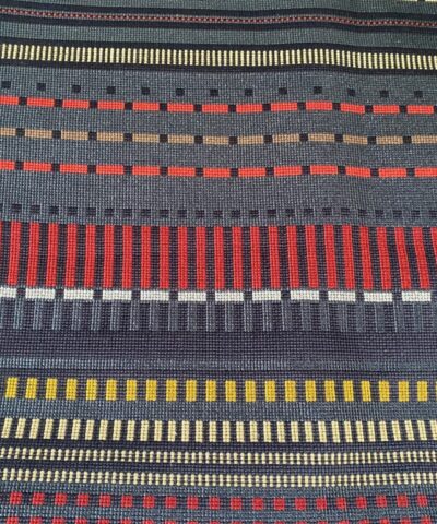 Maharam Point 007 Slate and Black Paul Smith