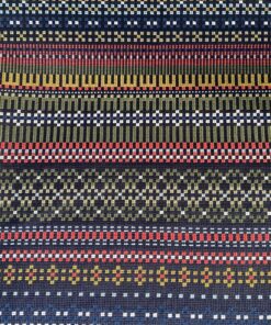 Maharam Point 005 Black and Khaki zwart Paul Smith