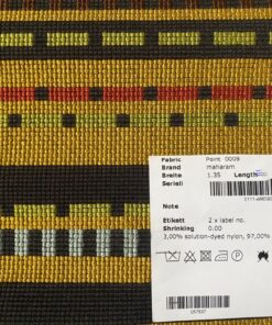 Maharam Point 009 Gold and Black geel Paul Smith