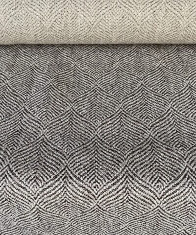 Romo Odin Charcoal zwart beige