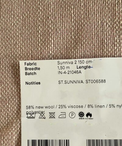 Kvadrat Sunniva 3 236 roze roomwit