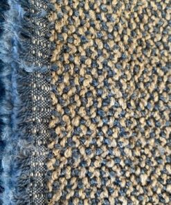De Ploeg Monza Melange 49 blauw beige bouclé