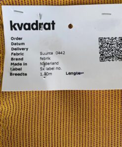 Kvadrat Febrik Suunta 442 orange yellow red white