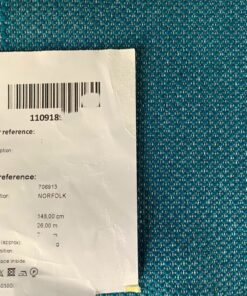 Vescom Norfolk 13 petrol blauw grijs