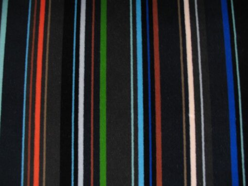 Maharam Velvet Stripe 006 Charcoal