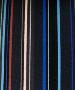 Maharam Velvet Stripe 006 Charcoal