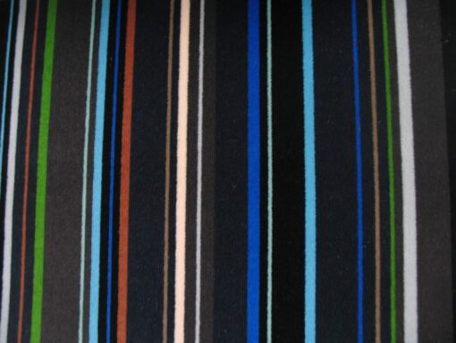 Maharam Velvet Stripe 006 Charcoal