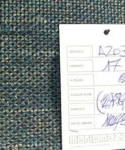 Mario Mazzoni A203 17 petrolblauw beige zwart