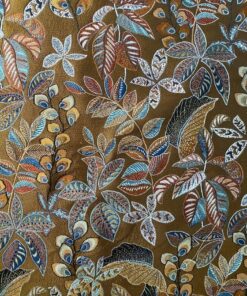 Tresor bloemen goudbruin kleuren