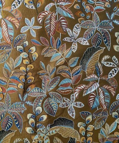 Tresor bloemen goudbruin kleuren