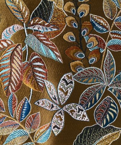 Tresor bloemen goudbruin kleuren