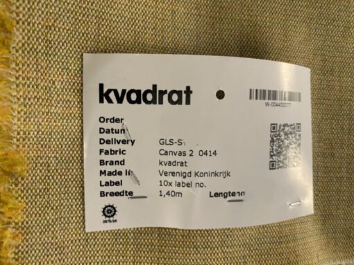 Kvadrat Canvas 2 414 geel