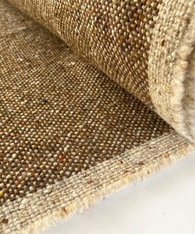 Retro meubelstof creme camel oranje geel bruin