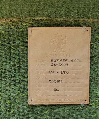 Kasthall Esther 600 groentinten bouclé vloerkleed