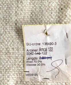 Gudbrandsdalens Amdal 122 roomwit creme