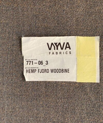 Vyva Hemp Fjord 771-06 Woodbine camel grijs