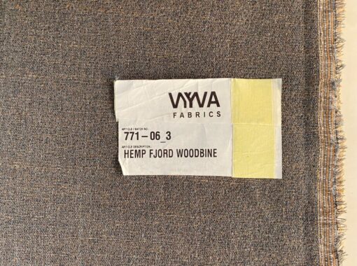 Vyva Hemp Fjord 771-06 Woodbine camel grijs