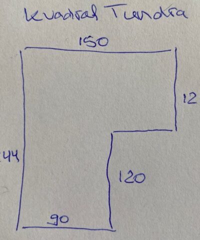 Kvadrat Tundra zacht groen roze geel coupon