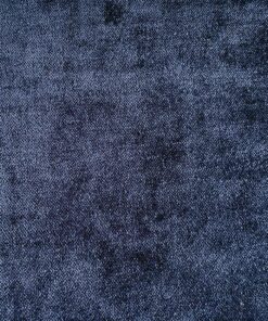 Designers Guild Zaragoza Midnight paarsblauw velours vintage