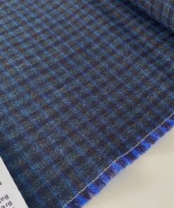 Kvadrat Recheck 875 blauw groen geruit