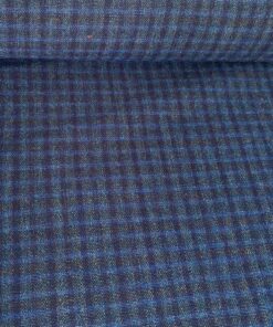Kvadrat Recheck 875 blauw groen geruit