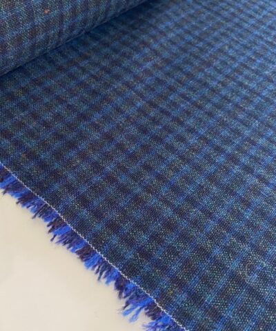 Kvadrat Recheck 875 blauw groen geruit